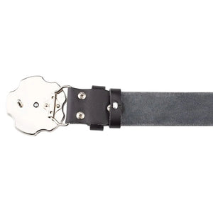Bältesspänne revolver barrett western stil silver Silver