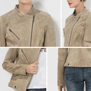 Beige mockajacka dam