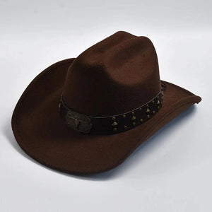 Cattleman cowboyhatt Kaffe / One Size