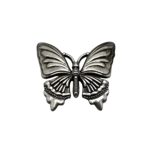Concho i antiksilver fjärilsformad Antiksilver