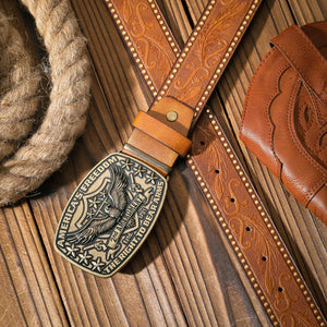 Cowboybälte med örnmotiv "America’s Freedom"