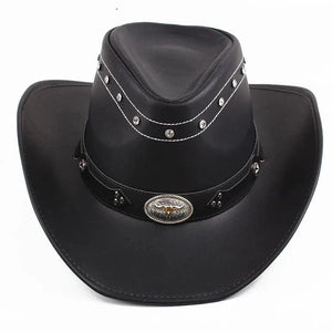 Cowboyhatt läder