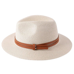 Panama cowboyhatt i strå
