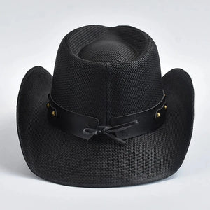Svart cowboyhatt