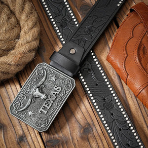 Texas Longhorn westernbälte