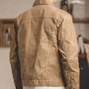 Vaxad canvas jacka