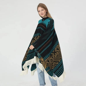 Vintage poncho