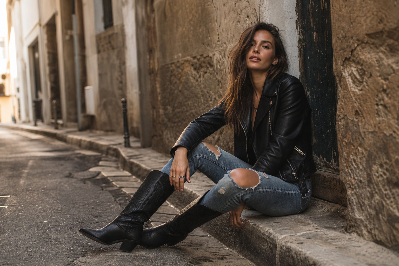 Western x Rock : le look cowgirl rebelle