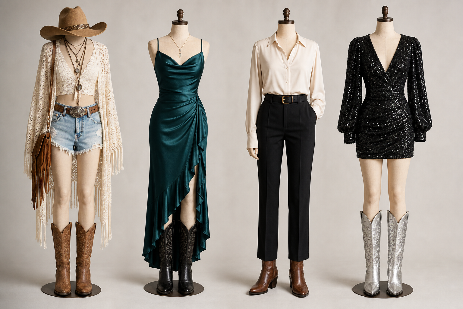 Tenue western par occasion : quoi porter pour chaque événement
