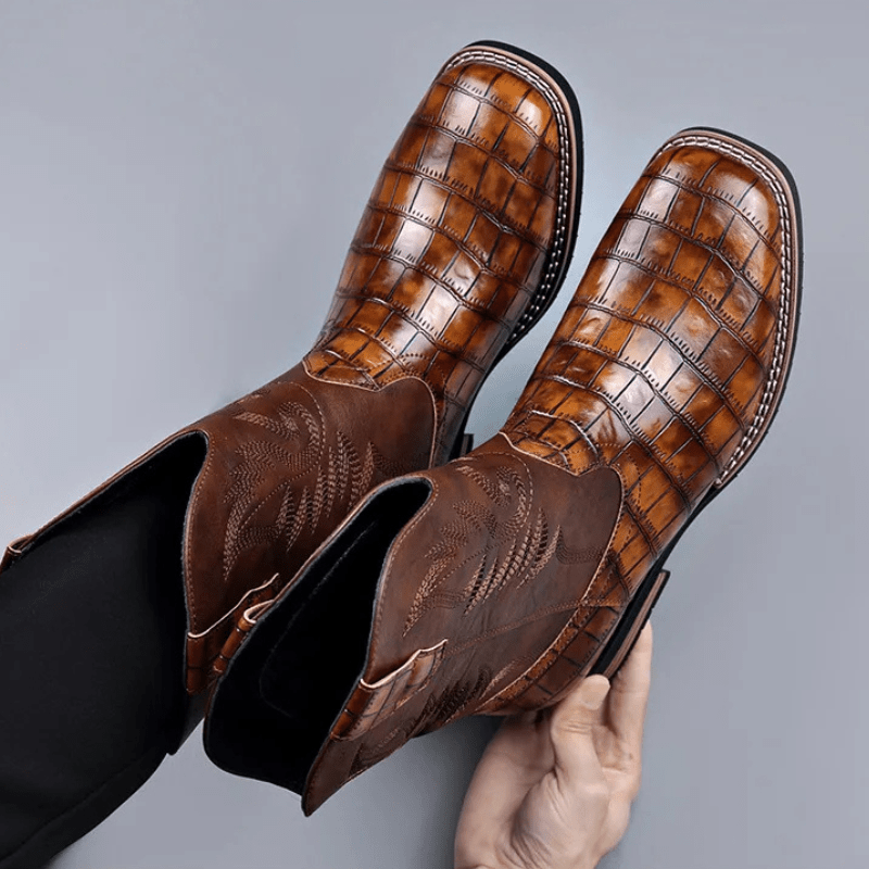 Ankle cowboy boots herr