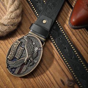 Antik American Pride cowboybälte
