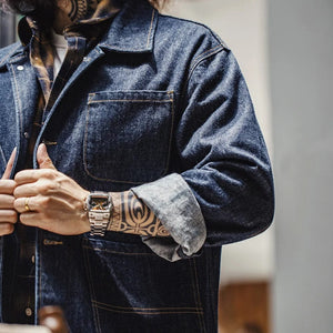 Arbets jacka jeans herr