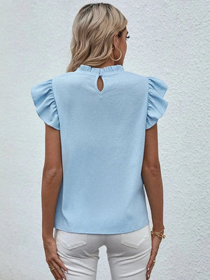 Ärmlös blus dam