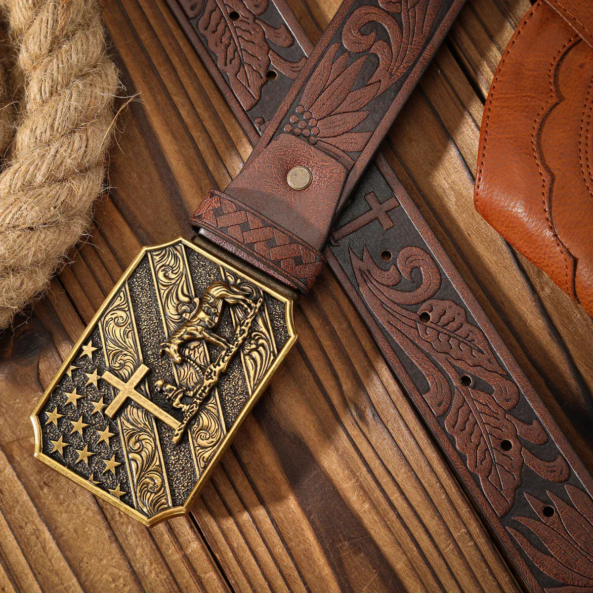 Bälte i cowboystil
