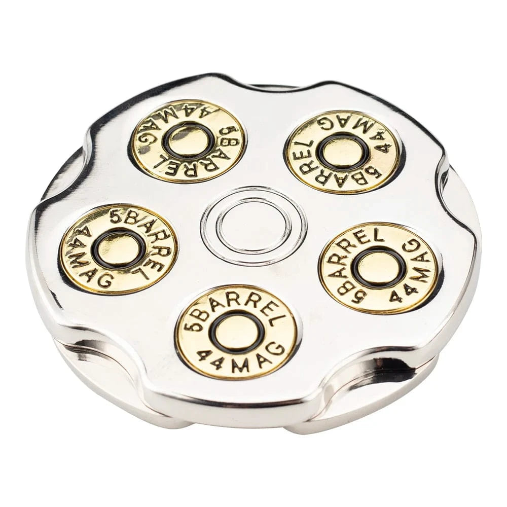 Bältesspänne revolver barrett western stil silver Silver