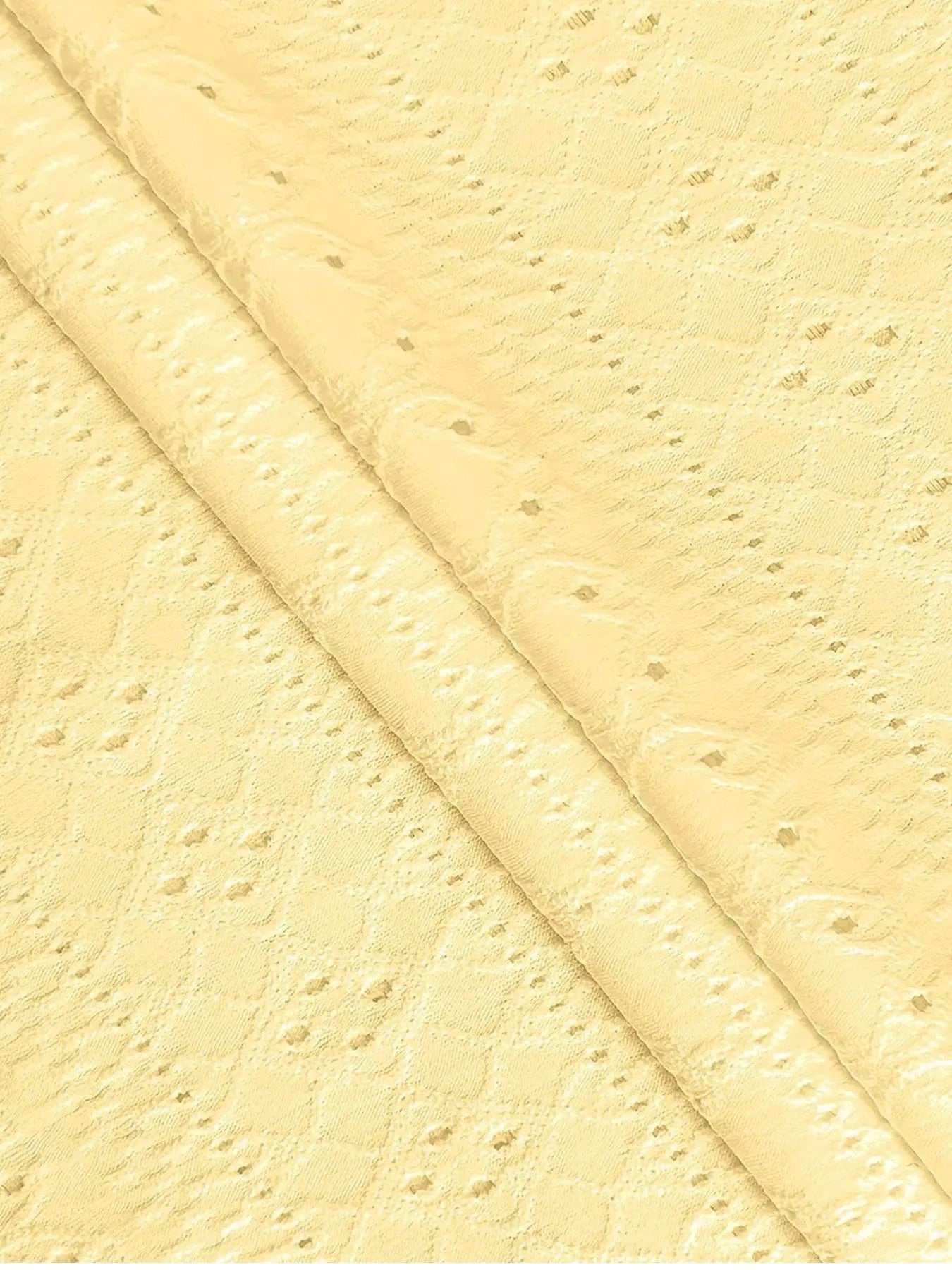 Blus med broderie anglaise