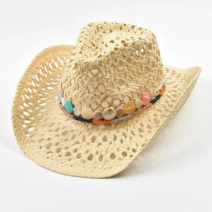 Bohemisk Halm Cowboyhatt