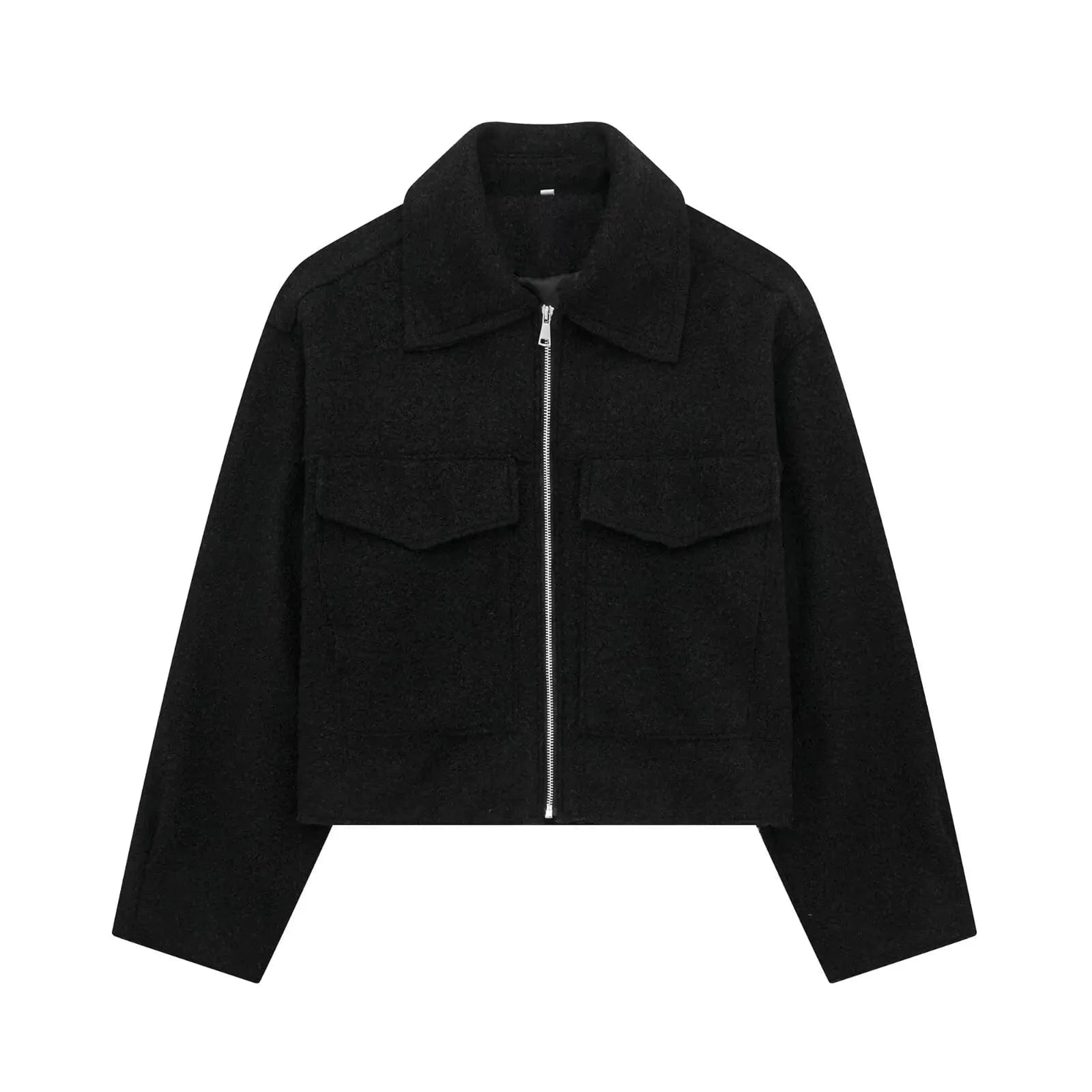 Boucle jacka dam Svart / XS