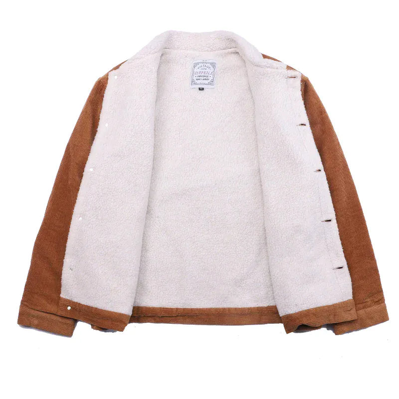 Corduroy jacka herr