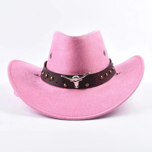 Cowboyhatt i Mjuk Mockaimitation