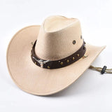 Cowboyhatt i Mjuk Mockaimitation Ljusbeige / One Size