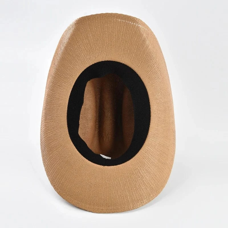 Cowboyhatt stickat