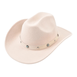 Cowboyhatt för tjej Beige / 56-58cm