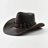 Cowboyhatt XXL Kaffe / One Size