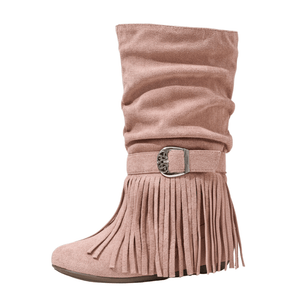 Cowgirl Boots med Fransar för Flickor Rosa / 29