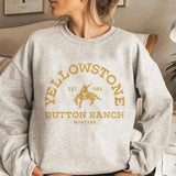 Cowgirl Hoodie i Fleece Golden Ranch / XS
