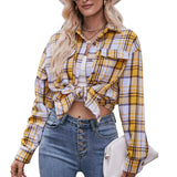 Cowgirl skjorta Gul / XXL