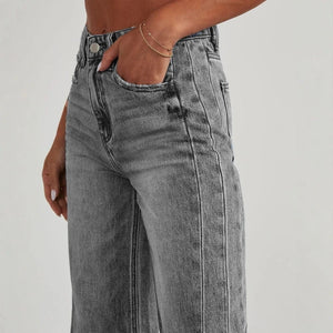 Cropped jeans dam