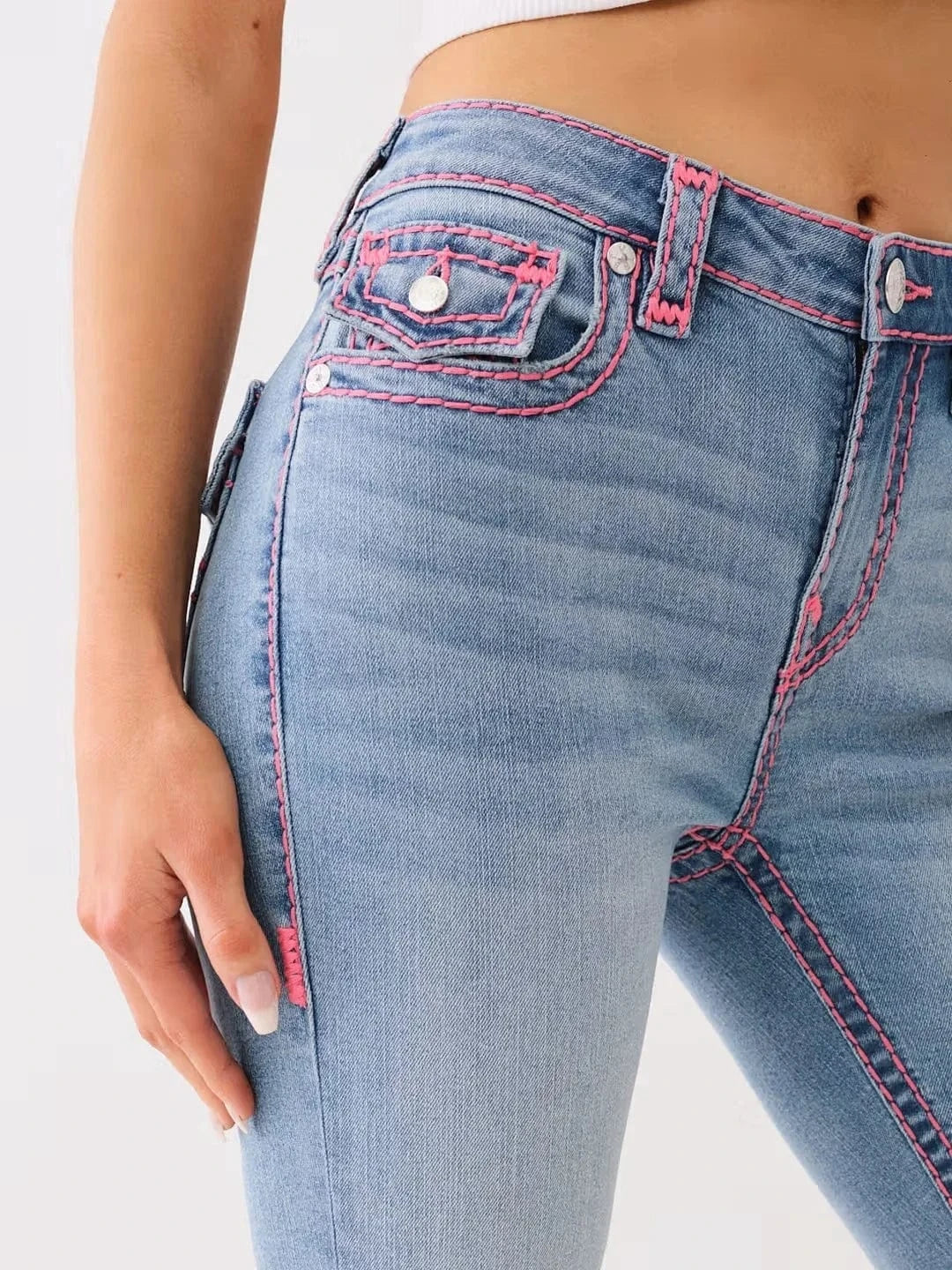 Embroidered jeans