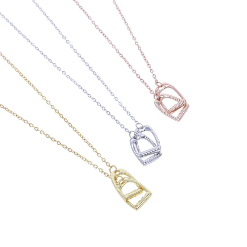 Halsband dubbla stigbyglar