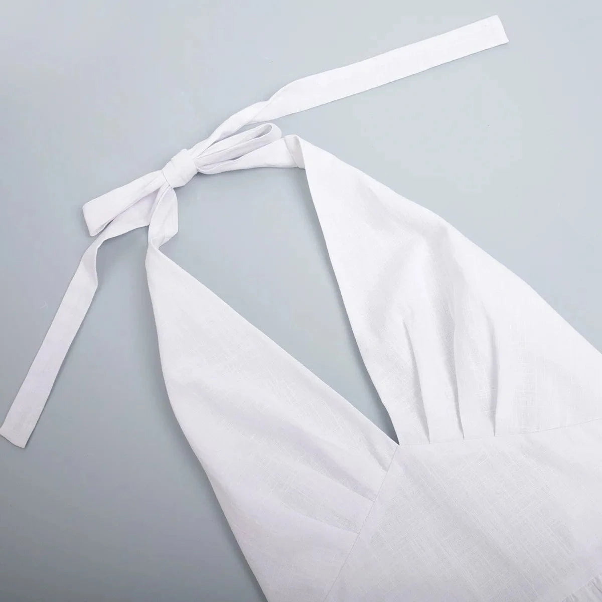 Halterneck klänning sommar