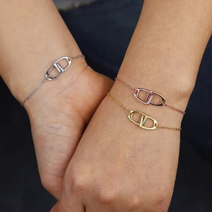 High Quality 925 Sterling Silver Fashion Horseshoe Horse Pendant Jewelry Gold Color Horse Lover U Dangle Necklace Bracelet Sets