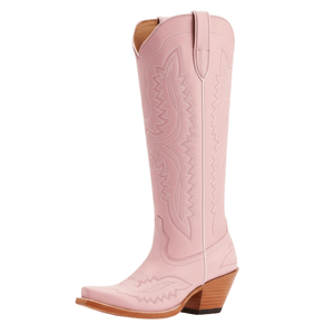 Höga Cowboyboots med Klassiskt Broderi för Dam
