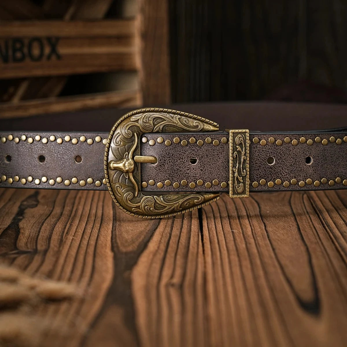Klassiskt retro westernbälte