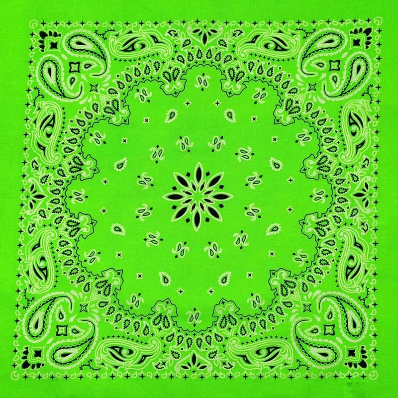 Limegrön Bandana Limegrön