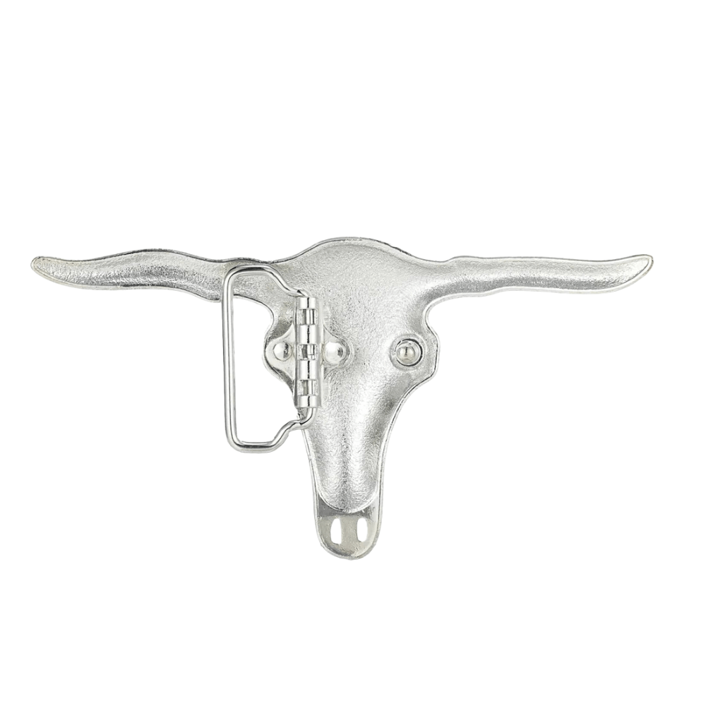 Longhorn Skalleformad Bältesspänne