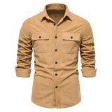 Manchester skjorta herr Khaki / S