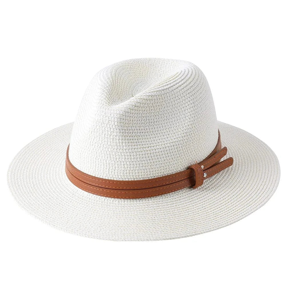 Panama cowboyhatt i strå Offwhite 1 / 59cm
