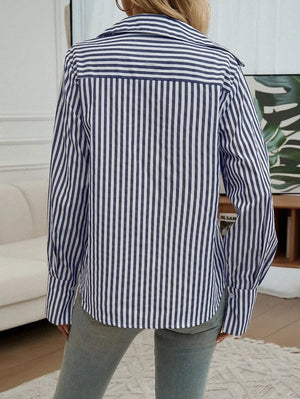 Randig blus dam