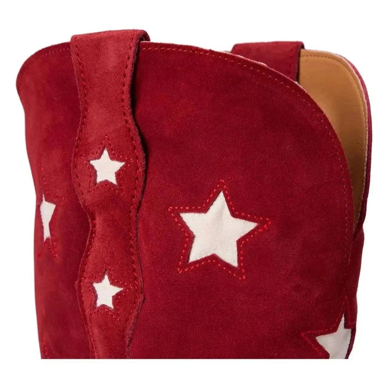 Röda cowboy boots