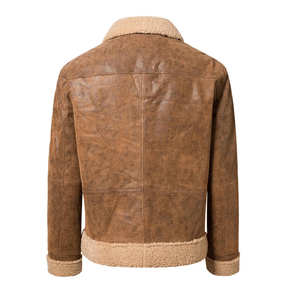 Shearling jacka man