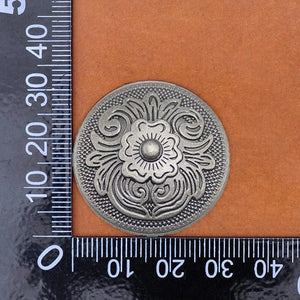 Silver bloom concho Antik silver