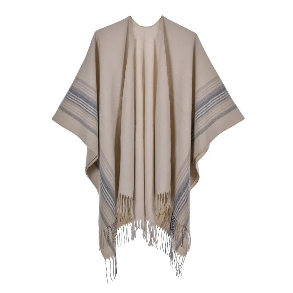 Sjal poncho