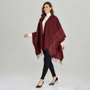Sjal poncho