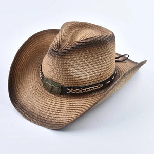 Strå cowboyhatt
