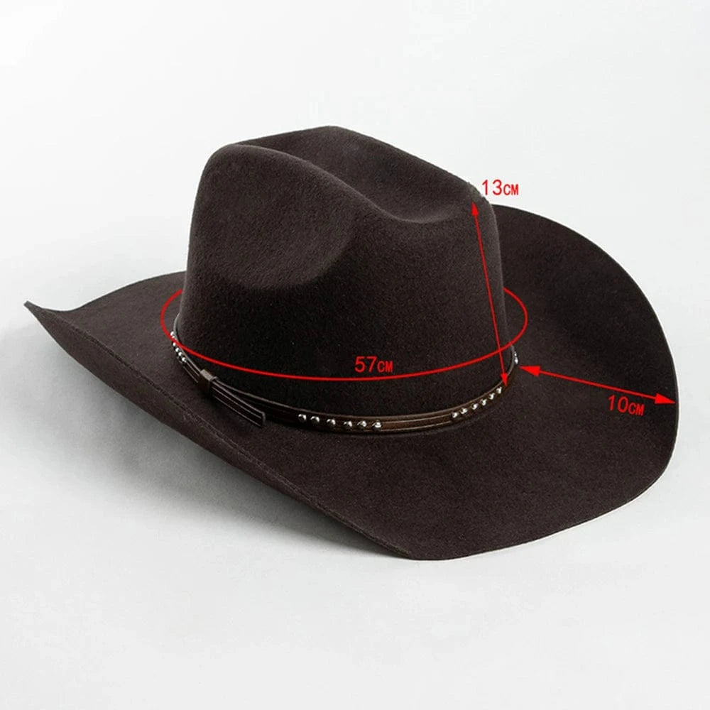 Ull Cowboyhatt klassisk